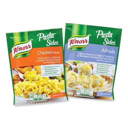 Knorr Alfredo and Chicken Pasta Sides, 4.4 oz Packet, 8PK 4100061771